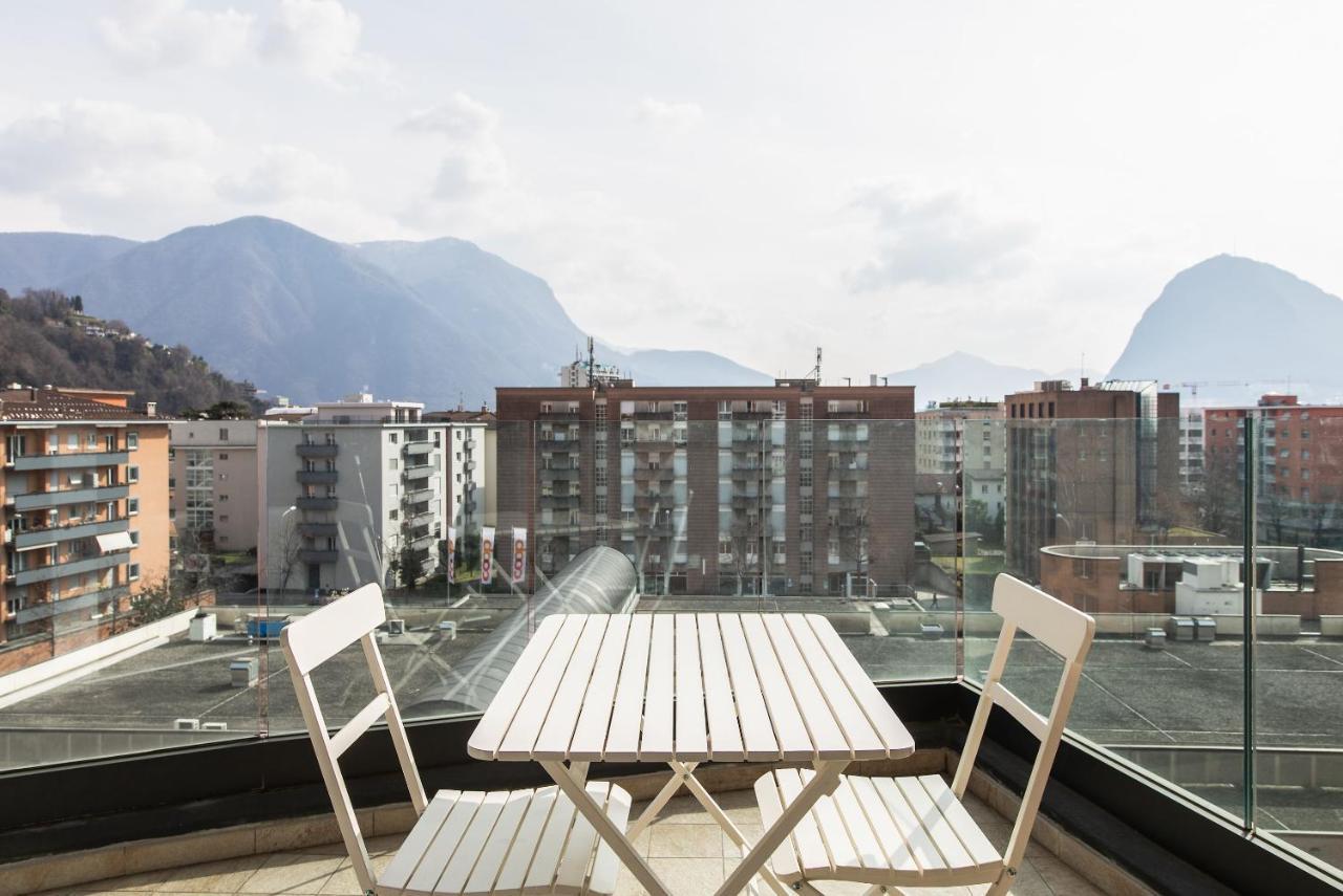 Roggia Apartments By Quokka 360 - Central Flats With Parking Space Lugano Kültér fotó