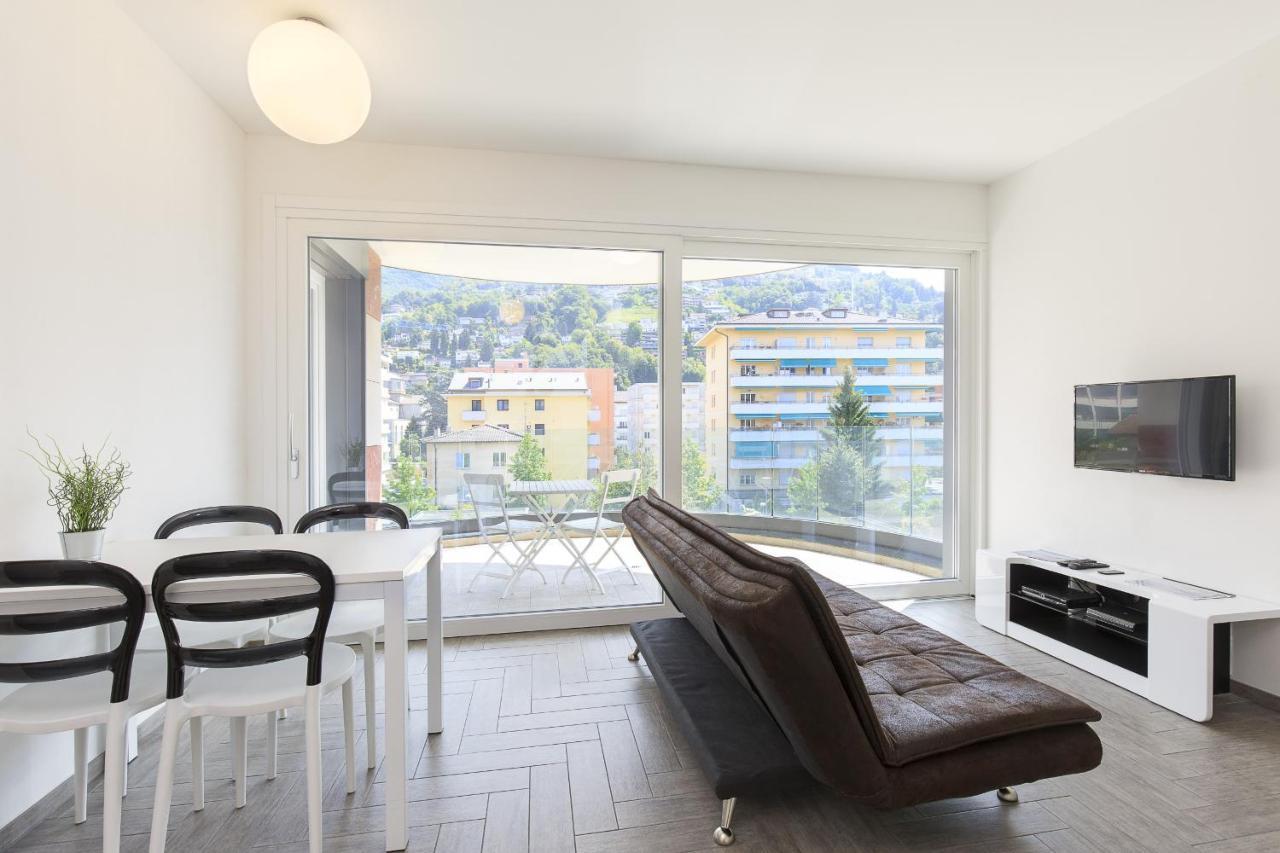 Roggia Apartments By Quokka 360 - Central Flats With Parking Space Lugano Kültér fotó