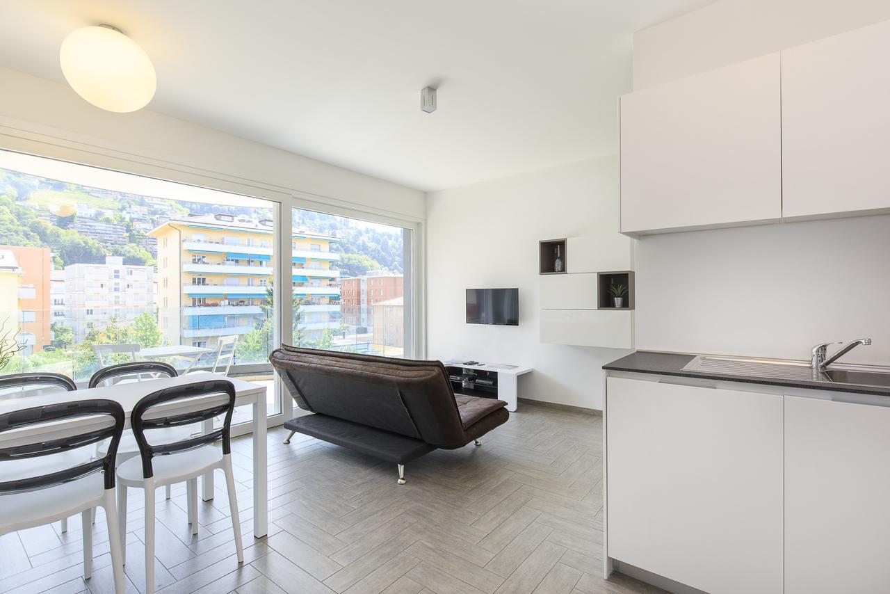 Roggia Apartments By Quokka 360 - Central Flats With Parking Space Lugano Kültér fotó